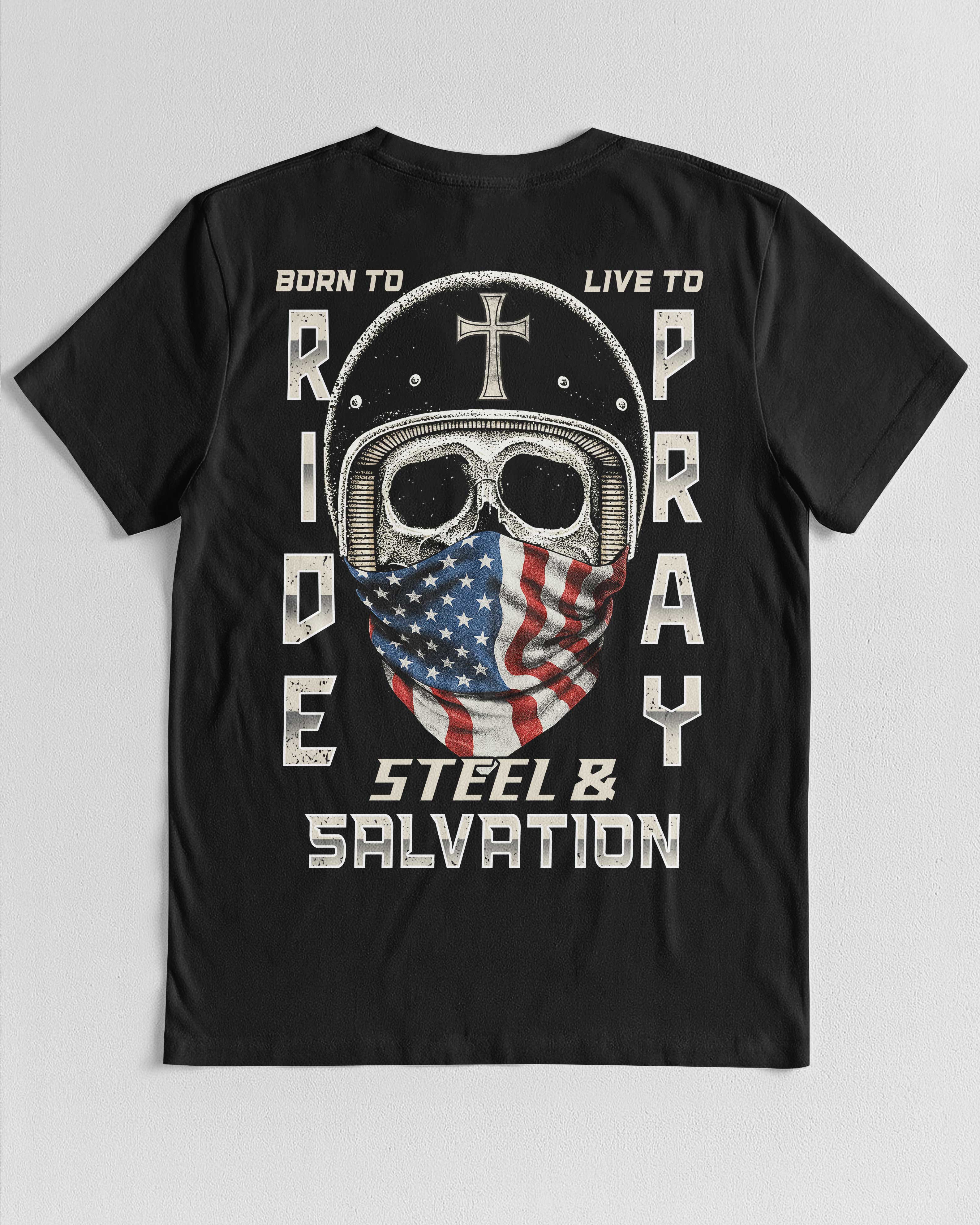 Born To Ride All Over Print T-Shirt