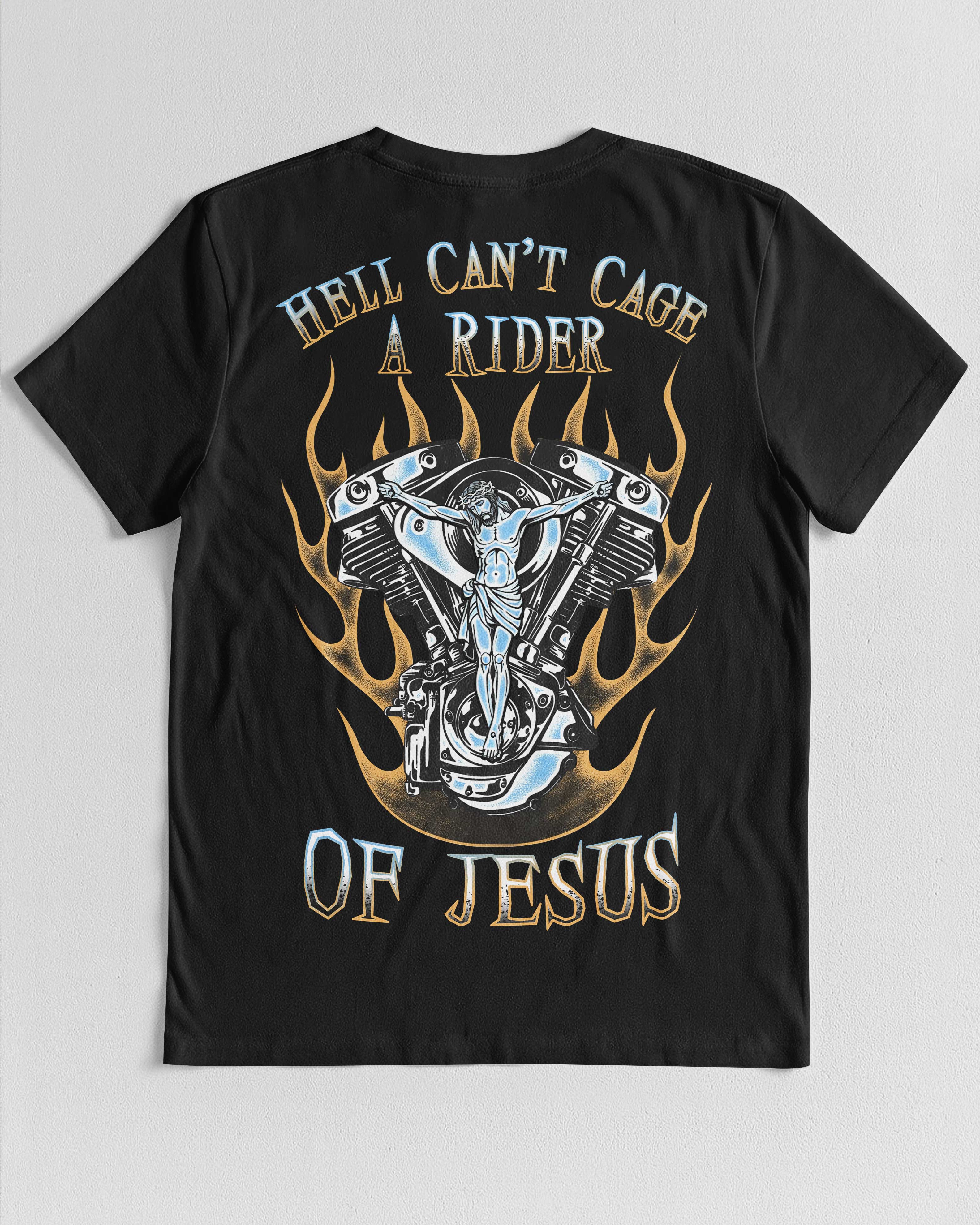 Hell Can't Cage All Over Print T-Shirt