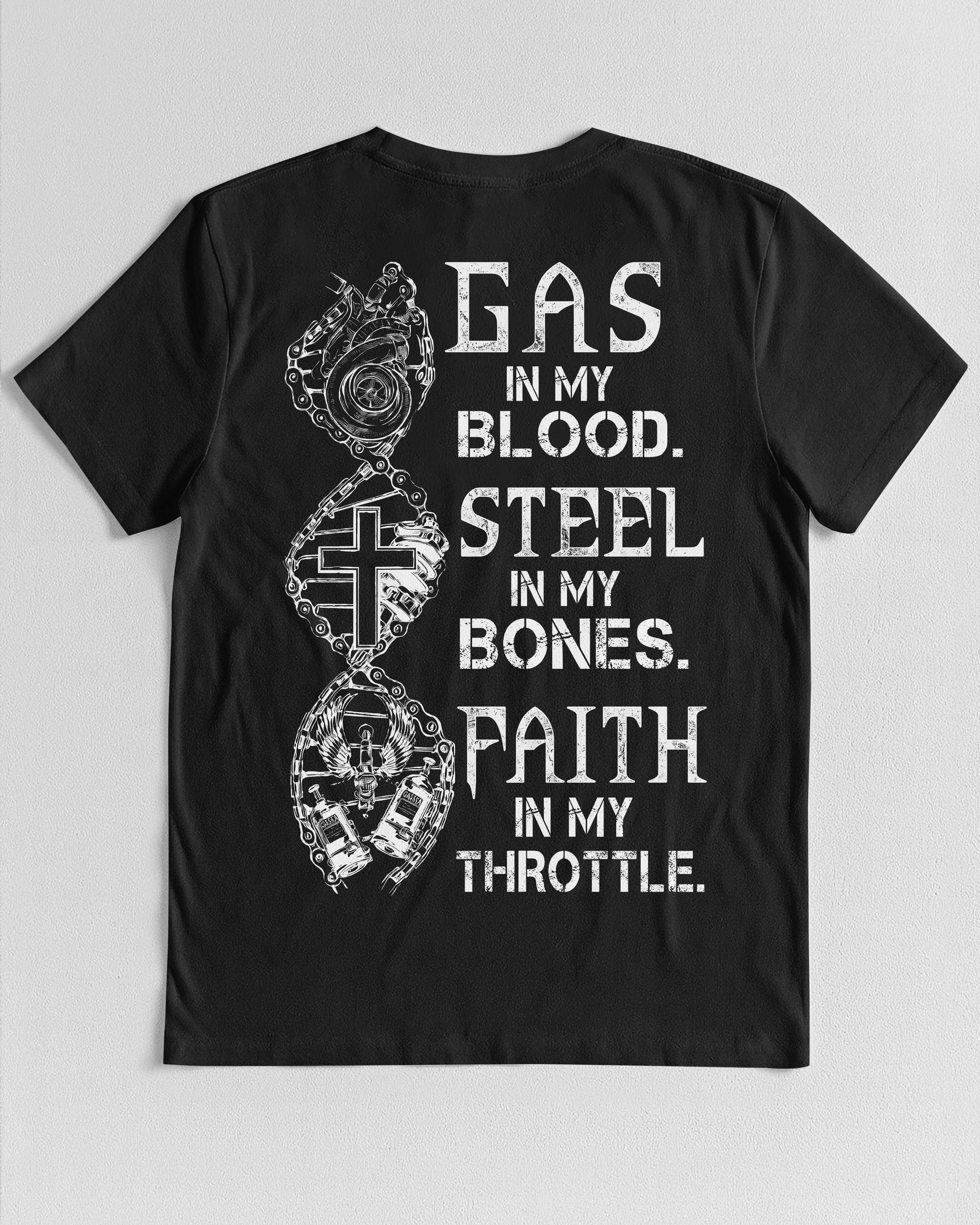 Faith In My Throttle T-Shirt