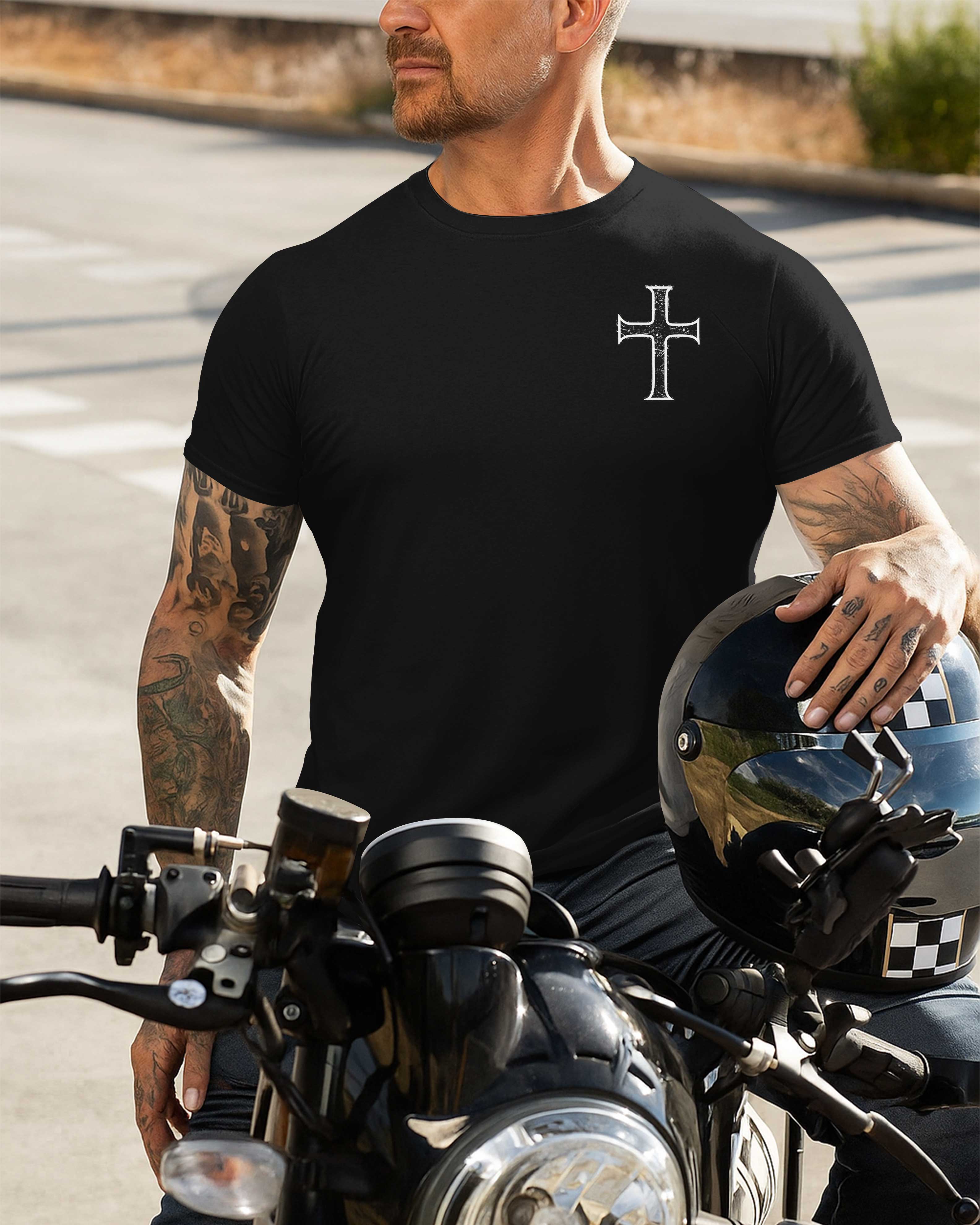 Grumpy Old Biker Bastard All Over Print T-Shirt